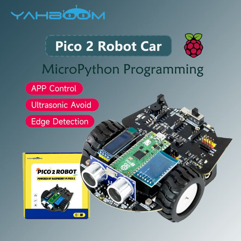 Diy With Electronics - Yahboom Raspberry Pi Pico 2 Robot