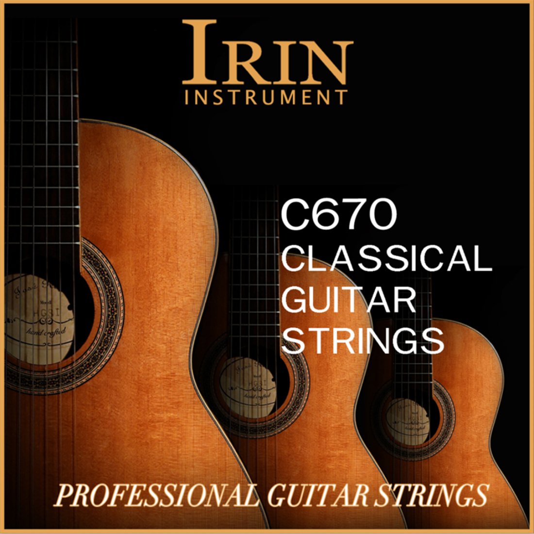 Diy Guitar Electronics - IRIN C670 Classical Classic Guitar Strings