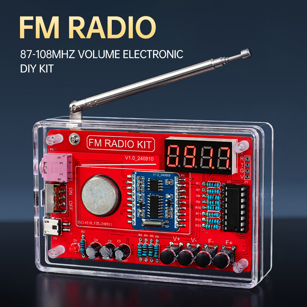 Hobby Diy Electronics Kit - ﻿ RDA5807 DIY FM Radio Electronic