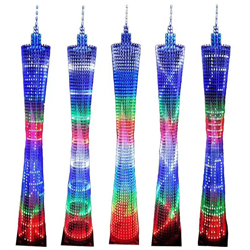 Diy Home Electronics - 64 Layers Canton Tower DIY Electronic