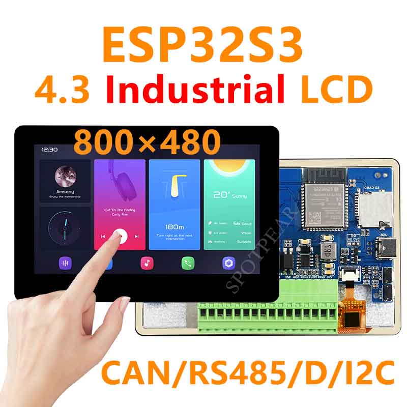 ESP32 S3  800x480 Captive Touc - I2C Lcd Display 리뷰 및 가격
