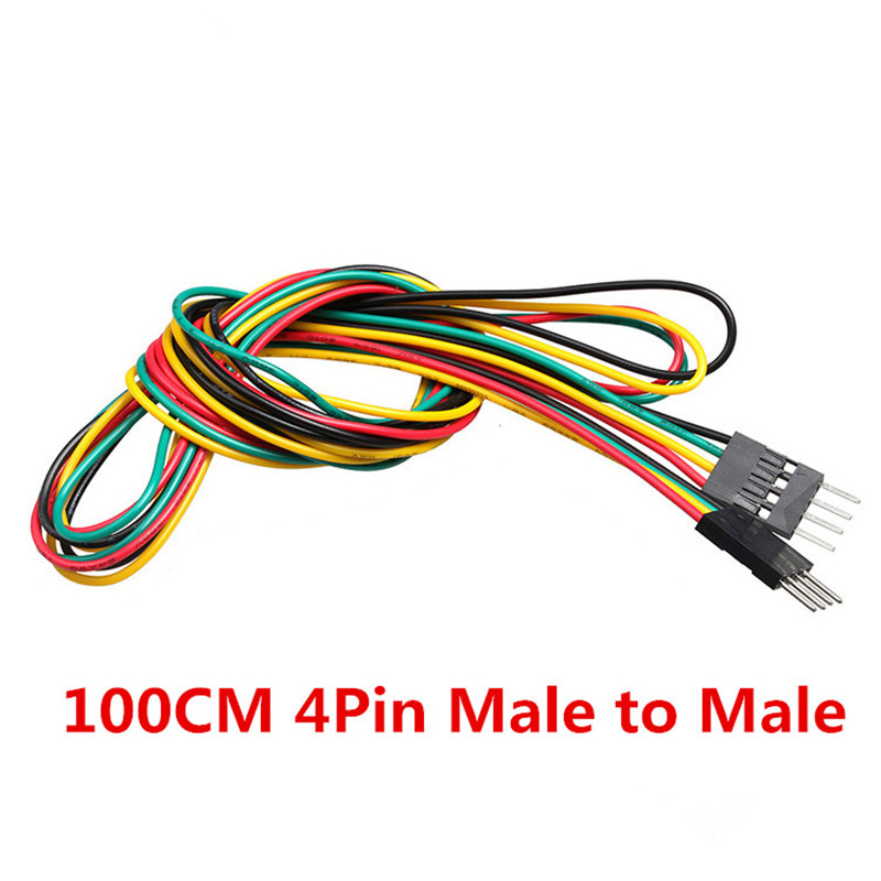 10pcs/lot 4pin 100cm M-M / M-F - Diy Electronics Breadboard 리뷰 및 가격
