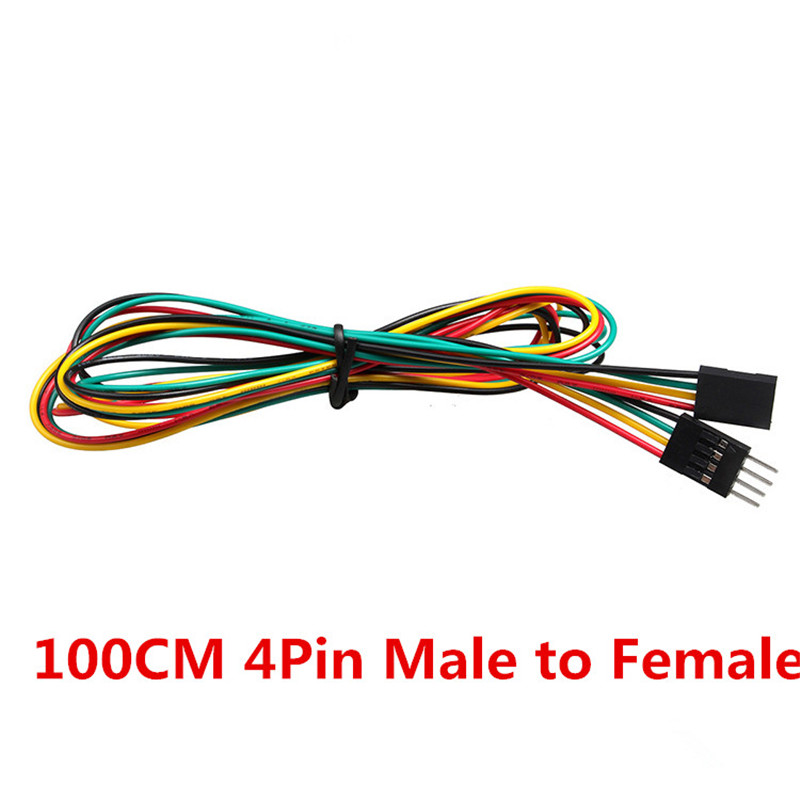 10pcs/lot 4pin 100cm M-M / M-F - Diy Electronics Breadboard 리뷰 및 가격