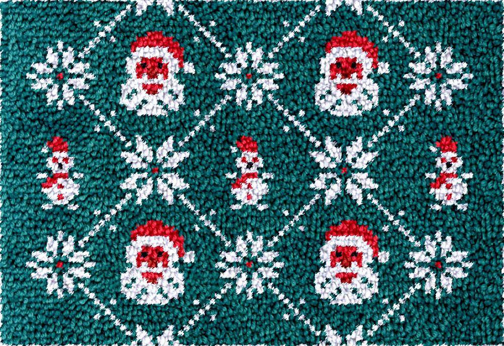Santa Claus DIY Latch hook kit - Hobby Diy Electronics Kit 리뷰 및 가격
