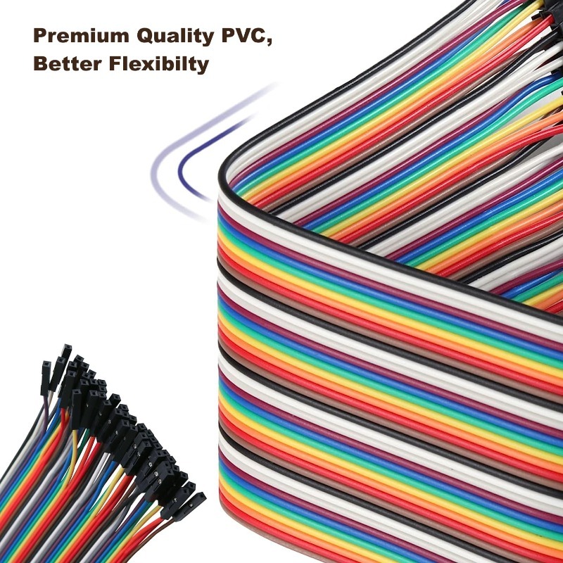 40Pin Dupont Cable Ribbon Jump - Diy Electronics Breadboard 리뷰 및 가격