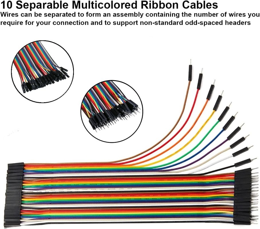40Pin Dupont Cable Ribbon Jump - Diy Electronics Breadboard 리뷰 및 가격