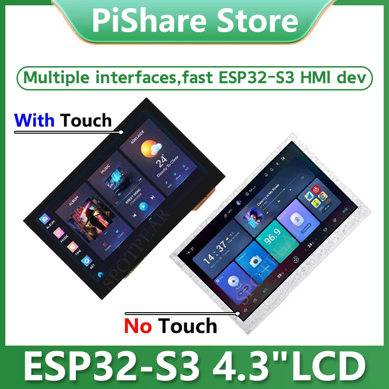 ESP32 S3 4.3inch LCD 800x480 C - I2C Lcd Display 리뷰 및 가격