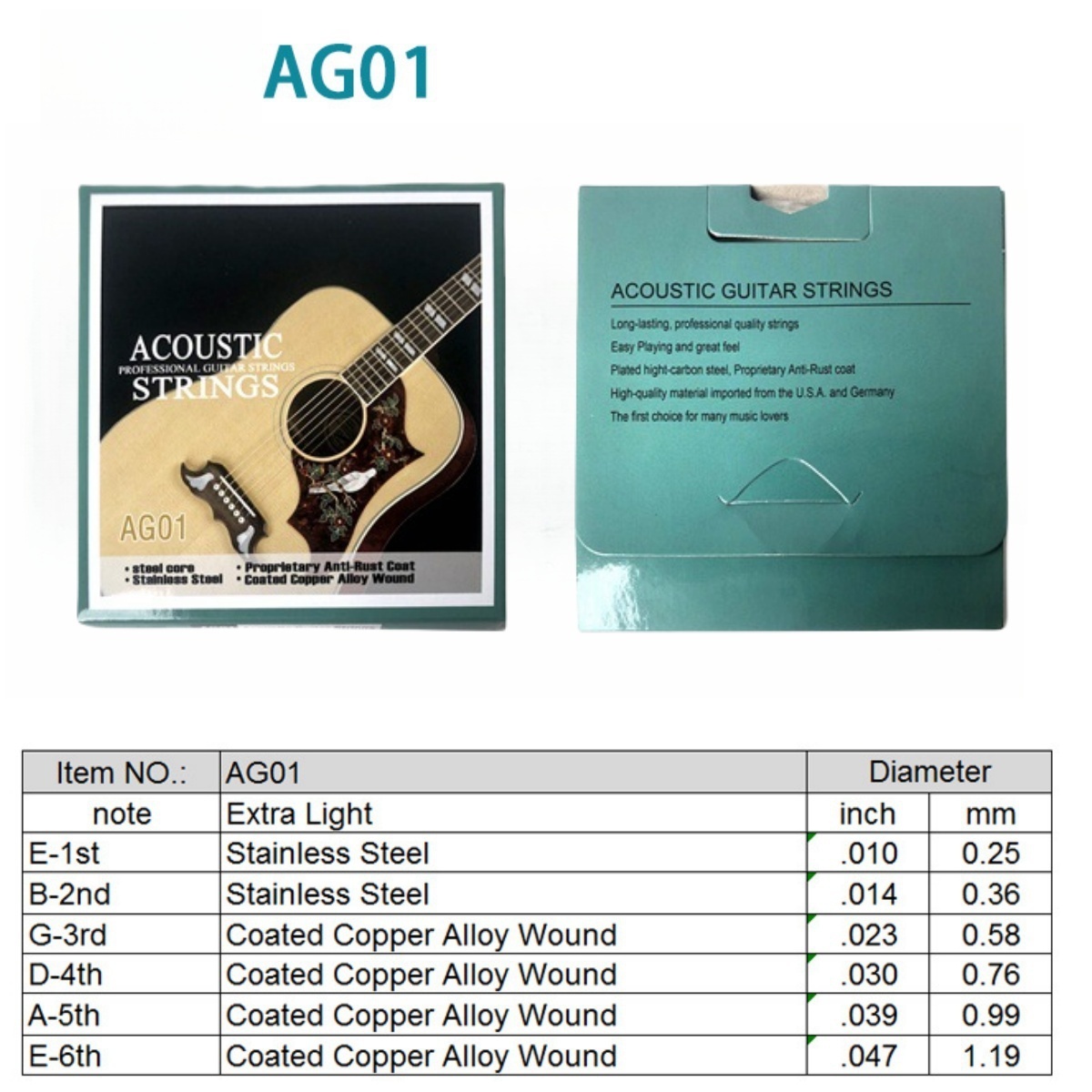 Miwayer 1/2 Set/6 String Acous - Diy Guitar Electronics 리뷰 및 가격