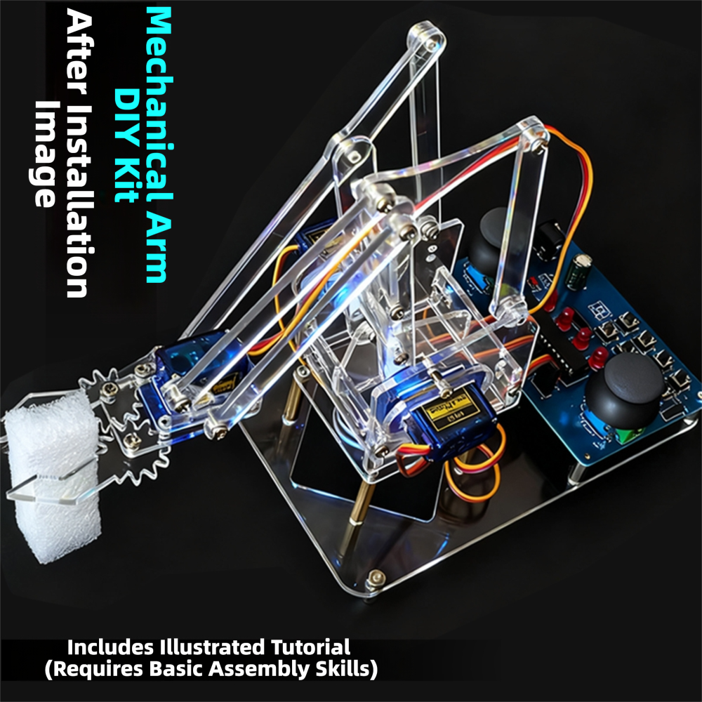Complete DIY Robotic Arm Assem - Hobby Diy Electronics Kit 리뷰 및 가격