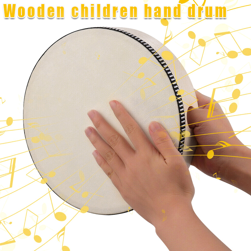 Children Wooden Hand Drum Conv - Diy Electronics Music 리뷰 및 가격