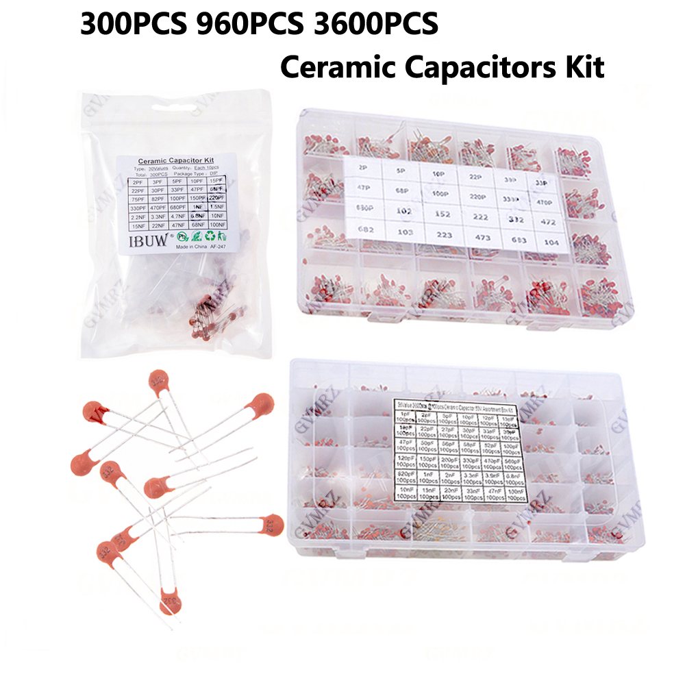 3600PCS/300PCS/960PCS Ceramic  - Diy Electronic Components 리뷰 및 가격