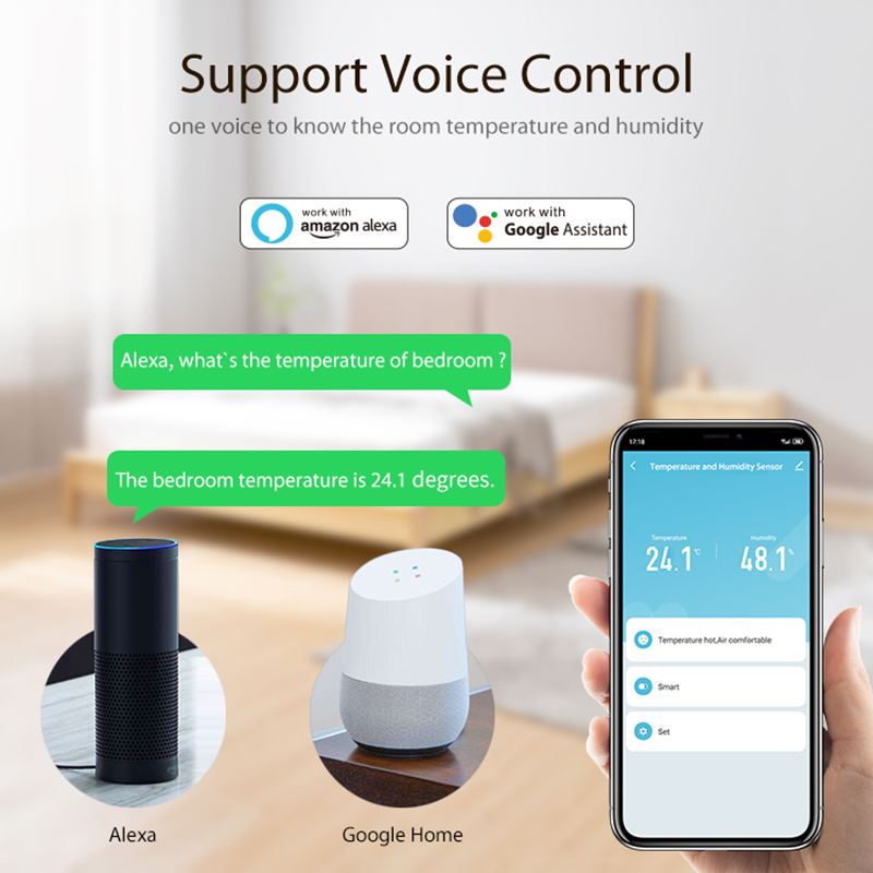 Tuya Smart Zigbee Temperature  - Diy Home Electronics 리뷰 및 가격