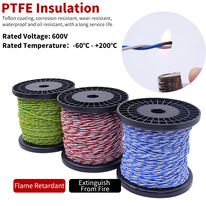 PTFE Wire AFS200 2pins 26/25/2 - Diy Electronics Music 리뷰 및 가격