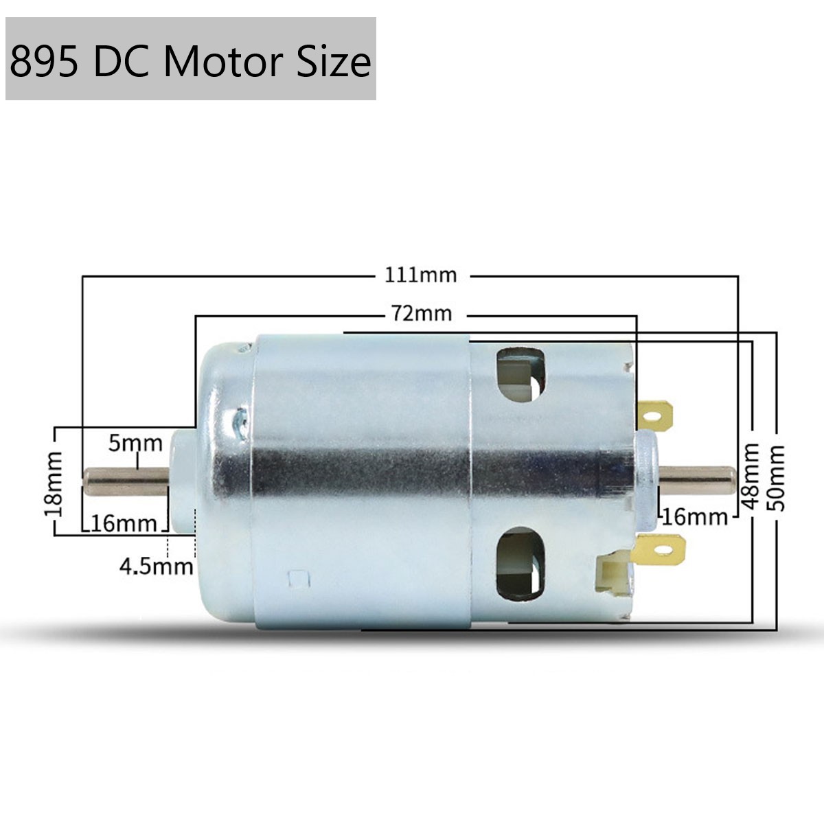 775 795 895 DC Motor 12V Dual  - Diy Electronic Components 리뷰 및 가격