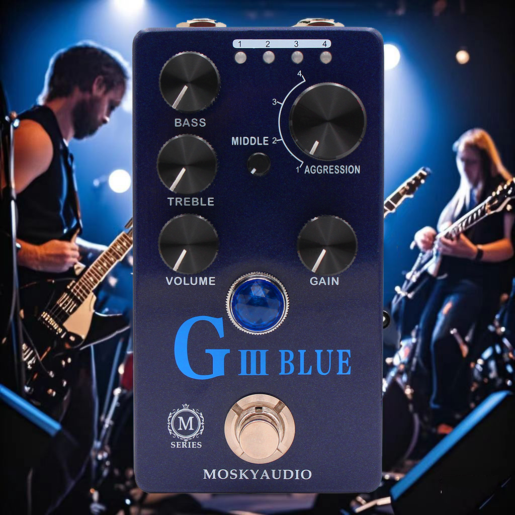 G III BLUE Overdrive Four Mode - Diy Guitar Electronics 리뷰 및 가격