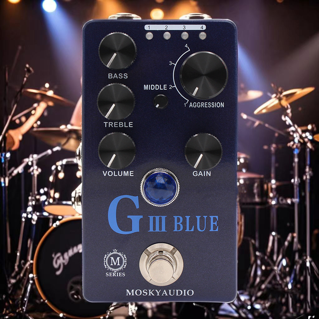 G III BLUE Overdrive Four Mode - Diy Guitar Electronics 리뷰 및 가격