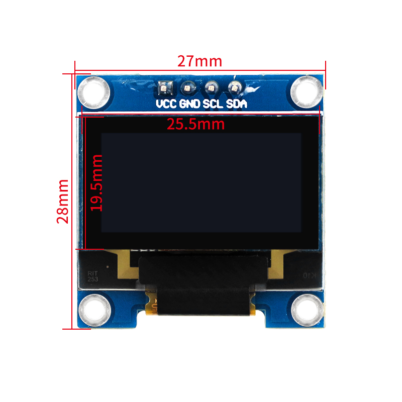 0.96 Inch OLED SSD1306 I2C IIC - I2C Lcd Display 리뷰 및 가격