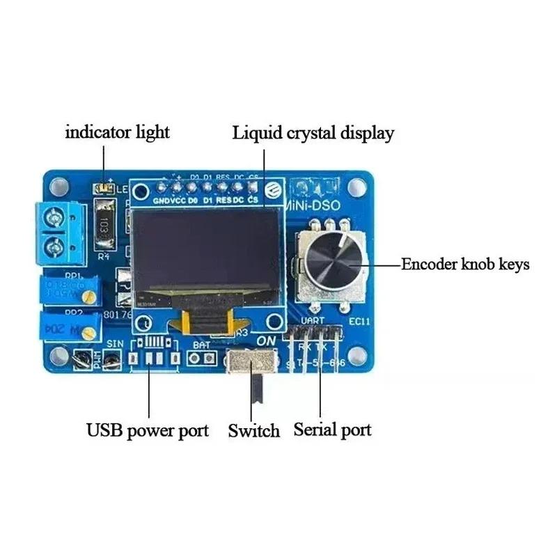Oscilloscope DIY Mini Kit STC8 - Hobby Diy Electronics Kit 리뷰 및 가격