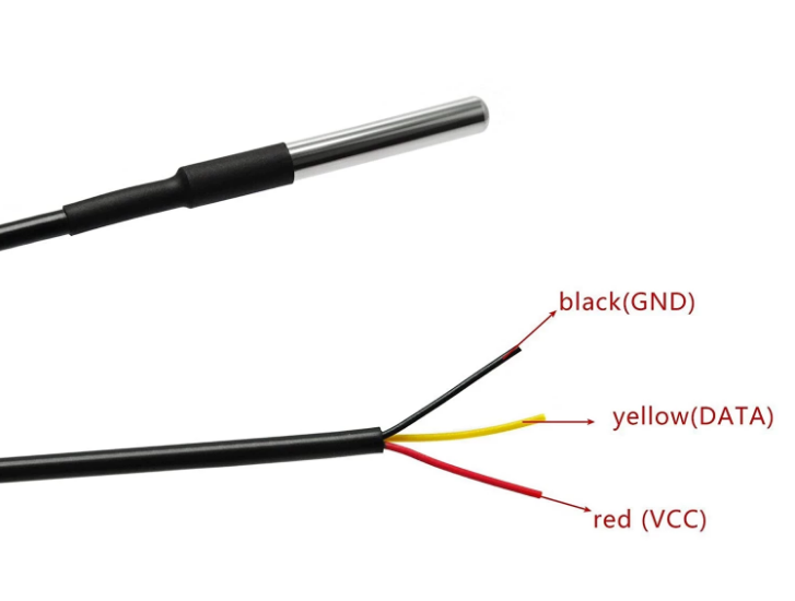 Stainless steel package Waterp - Ds18B20 Temperature Sensor 리뷰 및 가격