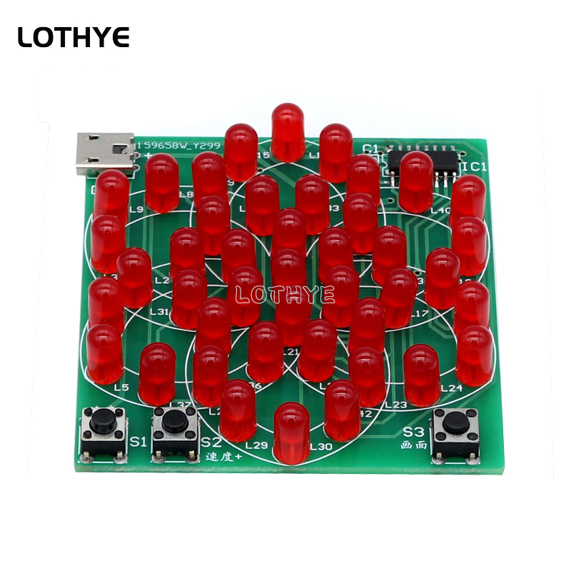 43 LED Multi Style Pattern Ele - Diy Electronic Components 리뷰 및 가격