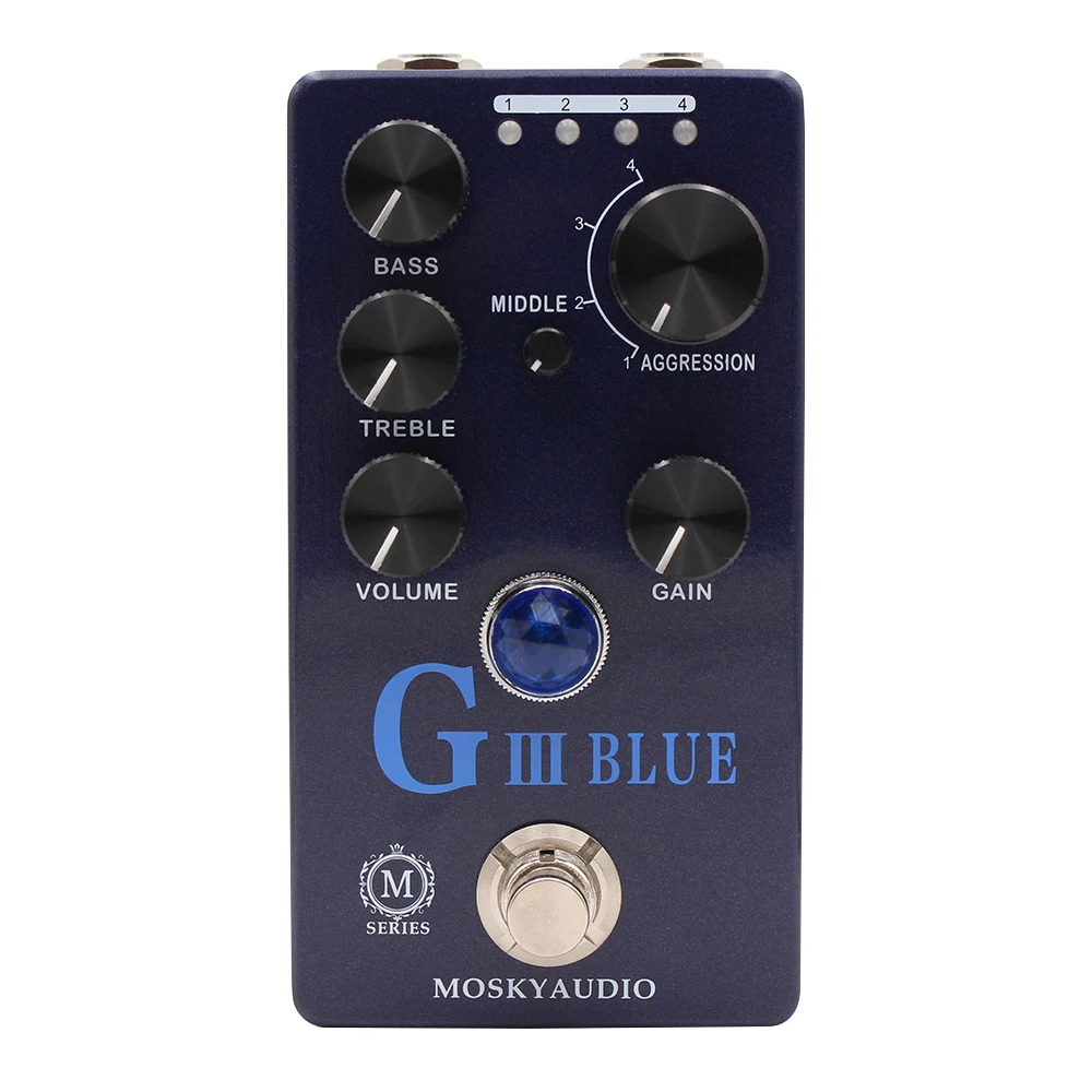 Mosky G III BLUE Overdrive Dis - Diy Guitar Electronics 리뷰 및 가격