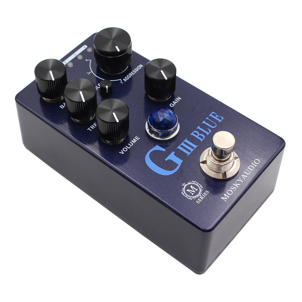 Mosky G III BLUE Overdrive Dis - Diy Guitar Electronics 리뷰 및 가격