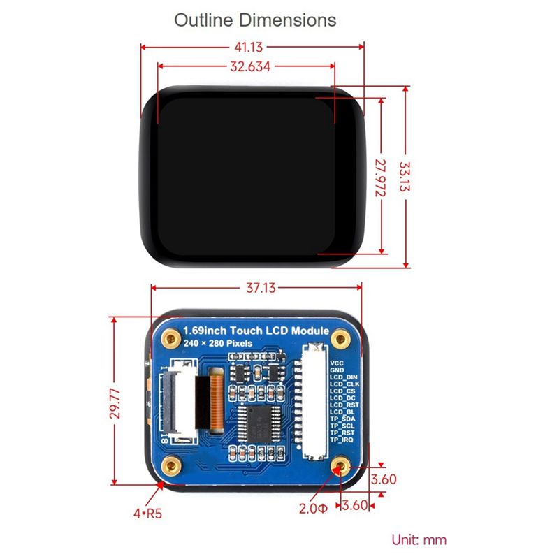 Exquisite-1.69Inch Round LCD D - I2C Lcd Display 리뷰 및 가격
