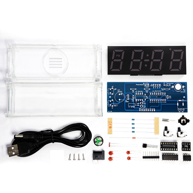 Digital Tube DIY Clock Kit Tem - Diy Home Electronics 리뷰 및 가격