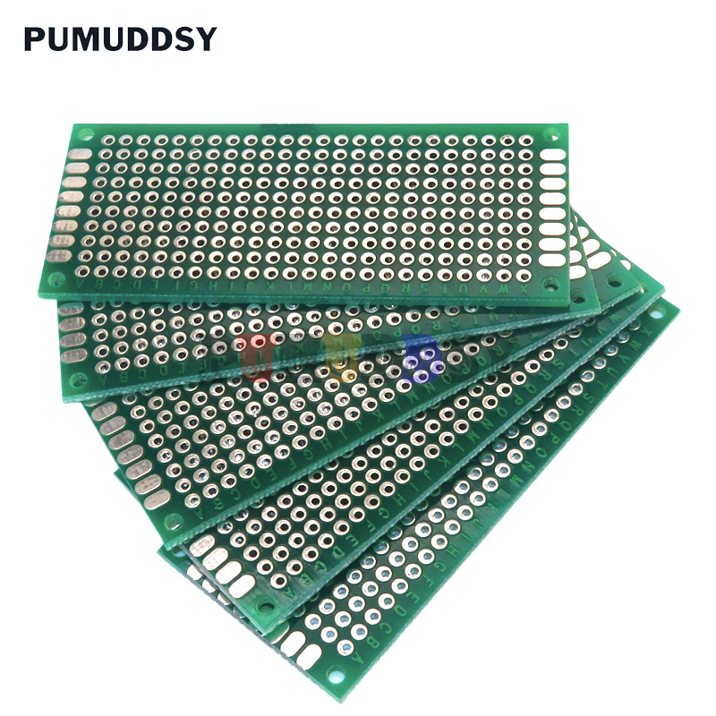 5PCS/LOT 3X7cm Double Side Pro - Diy Electronics Breadboard 리뷰 및 가격