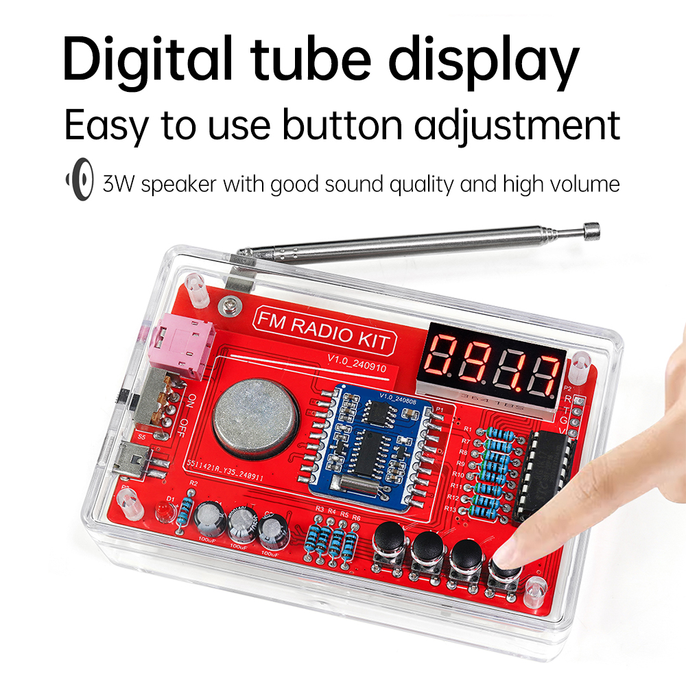  RDA5807 DIY FM Radio Electro - Hobby Diy Electronics Kit 리뷰 및 가격