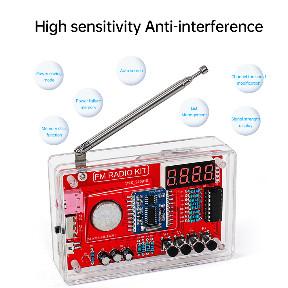  RDA5807 DIY FM Radio Electro - Hobby Diy Electronics Kit 리뷰 및 가격