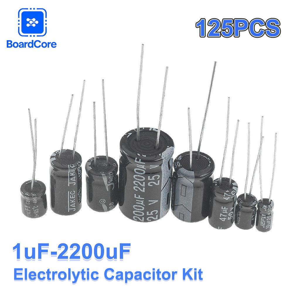 25 Values 125PCS Electrolytic  - Hobby Diy Electronics Kit 리뷰 및 가격