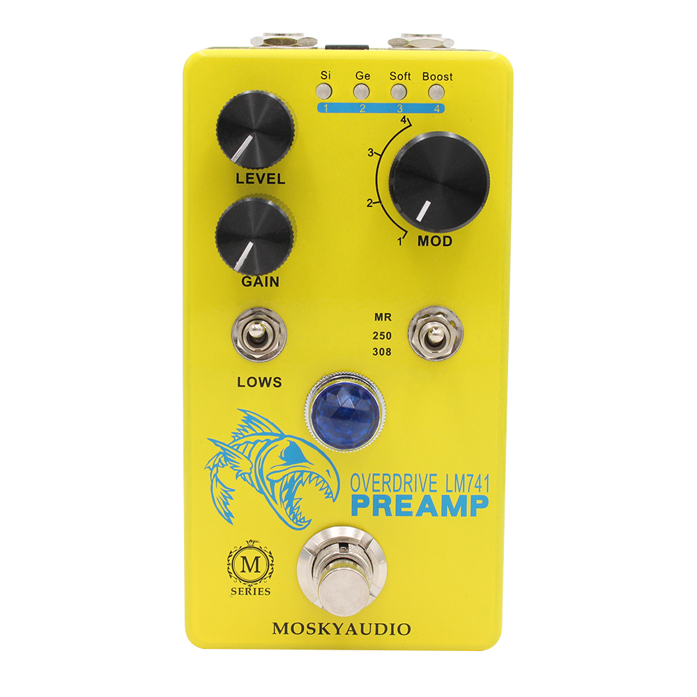 MOSKY LM741 Preamp Guitar Peda - Diy Guitar Electronics 리뷰 및 가격