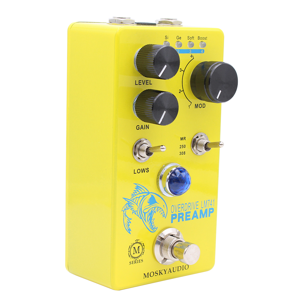 MOSKY LM741 Preamp Guitar Peda - Diy Guitar Electronics 리뷰 및 가격