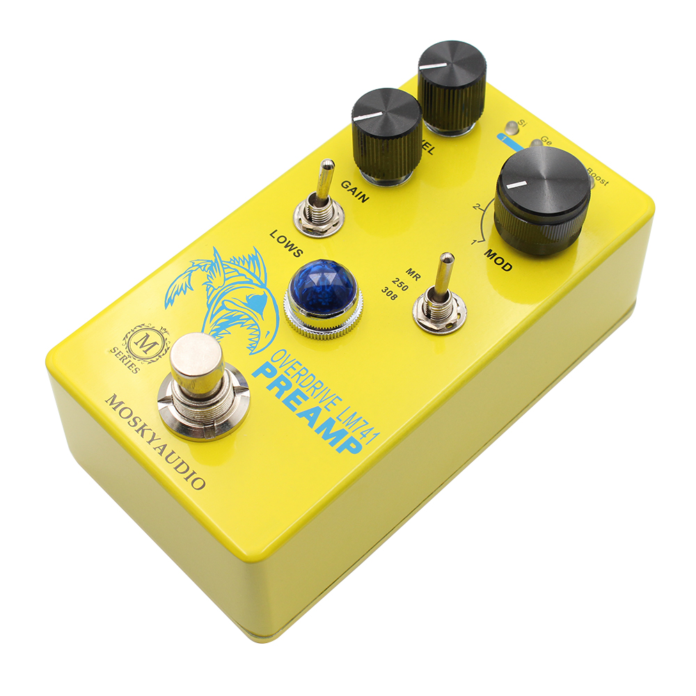 MOSKY LM741 Preamp Guitar Peda - Diy Guitar Electronics 리뷰 및 가격