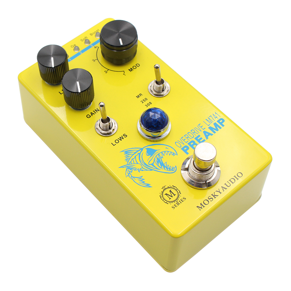 MOSKY LM741 Preamp Guitar Peda - Diy Guitar Electronics 리뷰 및 가격