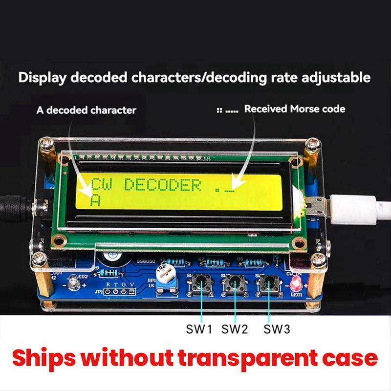 A56G-Upgraded CW Morse Code De - Diy Electronic Components 리뷰 및 가격
