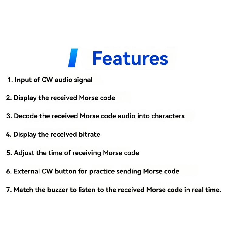 A56G-Upgraded CW Morse Code De - Diy Electronic Components 리뷰 및 가격
