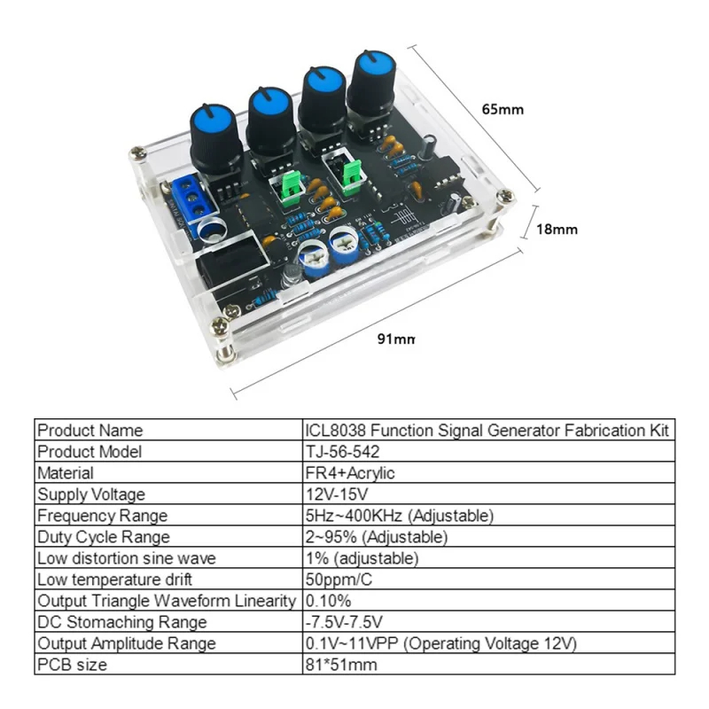 DIY ICL8038 Multifunctional Lo - Hobby Diy Electronics Kit 리뷰 및 가격