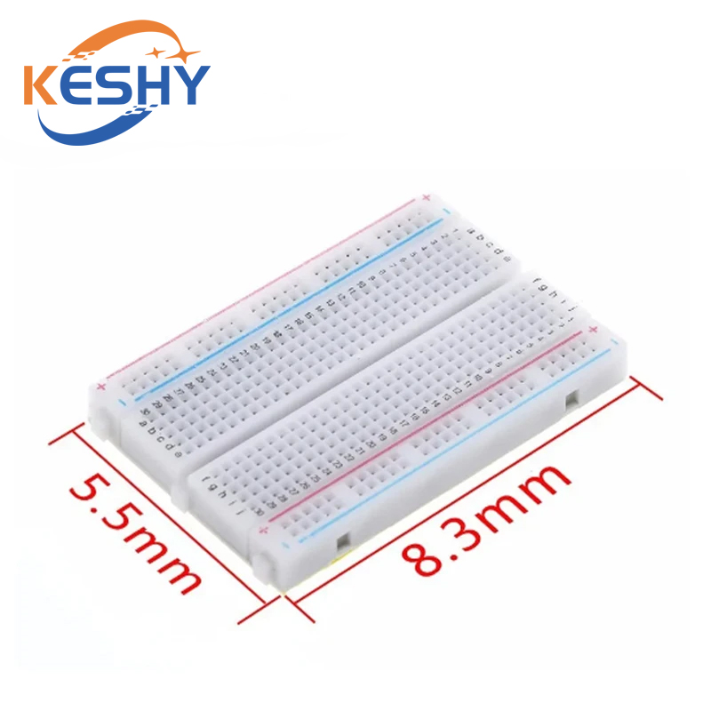 400 Tie Points Solderless PCB  - Diy Electronics Breadboard 리뷰 및 가격