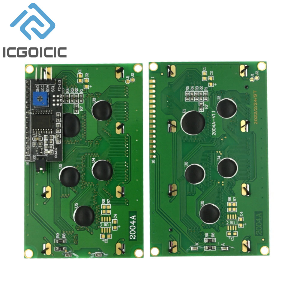 2004A LCD2004 Blue / Yellow-Gr - I2C Lcd Display 리뷰 및 가격
