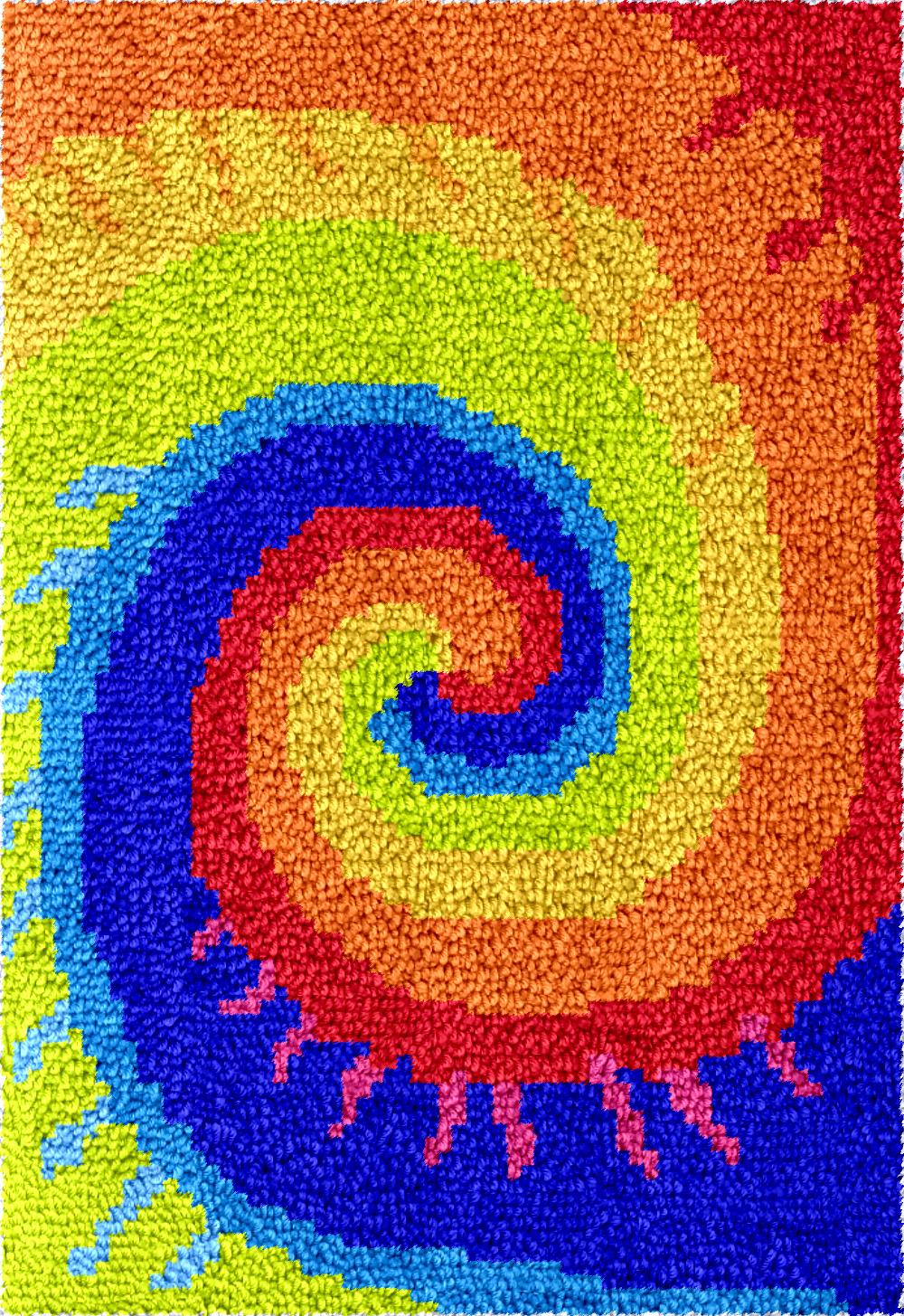 Rainbow large Diy Latch hook r - Hobby Diy Electronics Kit 리뷰 및 가격