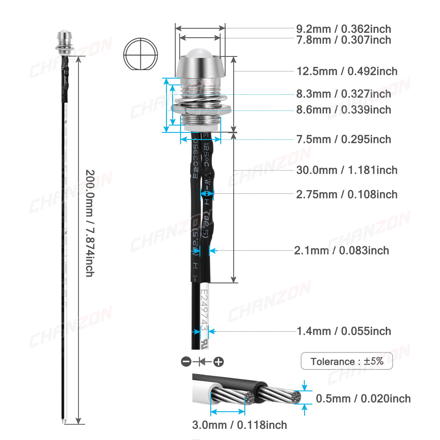 5mm Prewired LED Kit 12V Diffu - Hobby Diy Electronics Kit 리뷰 및 가격