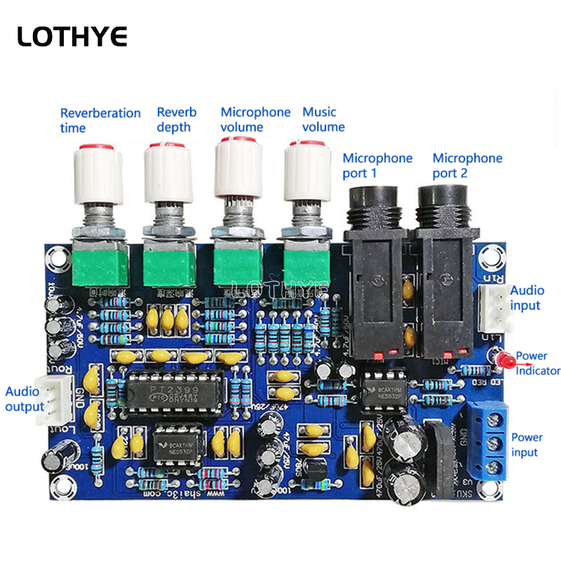 PT2399 Microphone Amplifier Bo - Diy Electronics Music 리뷰 및 가격