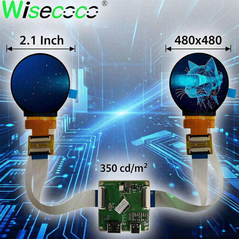 2.1 Inch Dual IPS Round Displa - Diy Electronic Components 리뷰 및 가격