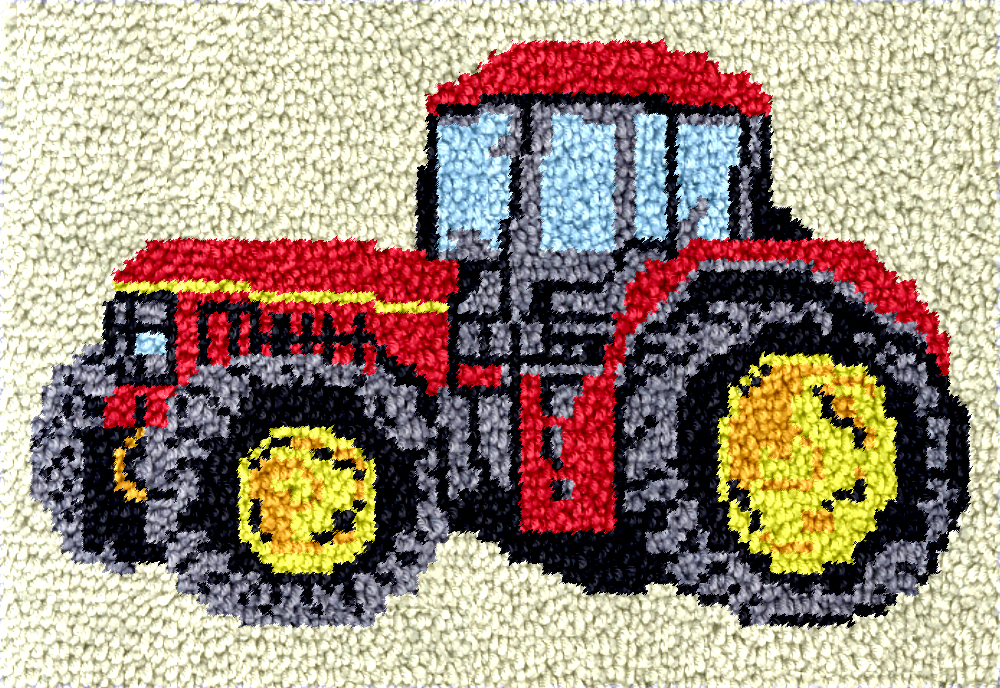 tractor Latch hook rug kits wi - Hobby Diy Electronics Kit 리뷰 및 가격