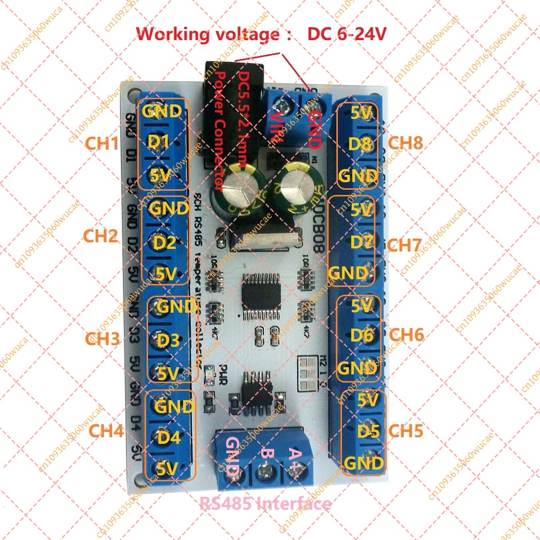YF8CH RS485 Modbus RTU DS18B20 - Ds18B20 Temperature Sensor 리뷰 및 가격
