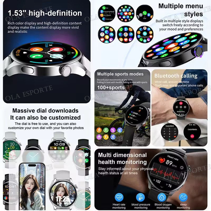 New SmartWatch for Men Women B - Diy Electronics Music 리뷰 및 가격