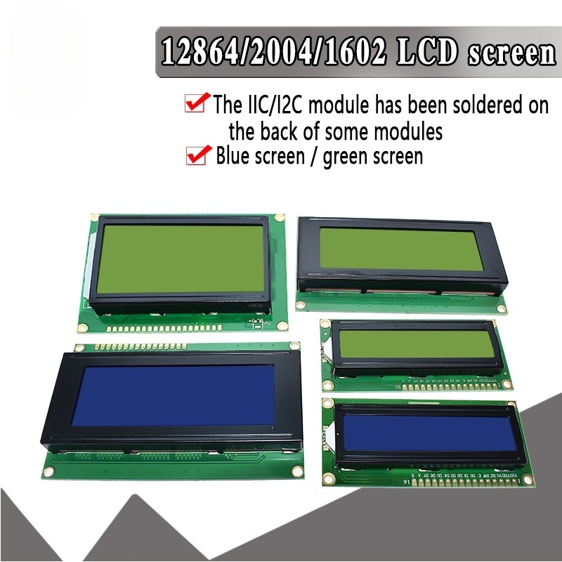 LCD 1602 2004 Module Blue Gree - I2C Lcd Display 리뷰 및 가격
