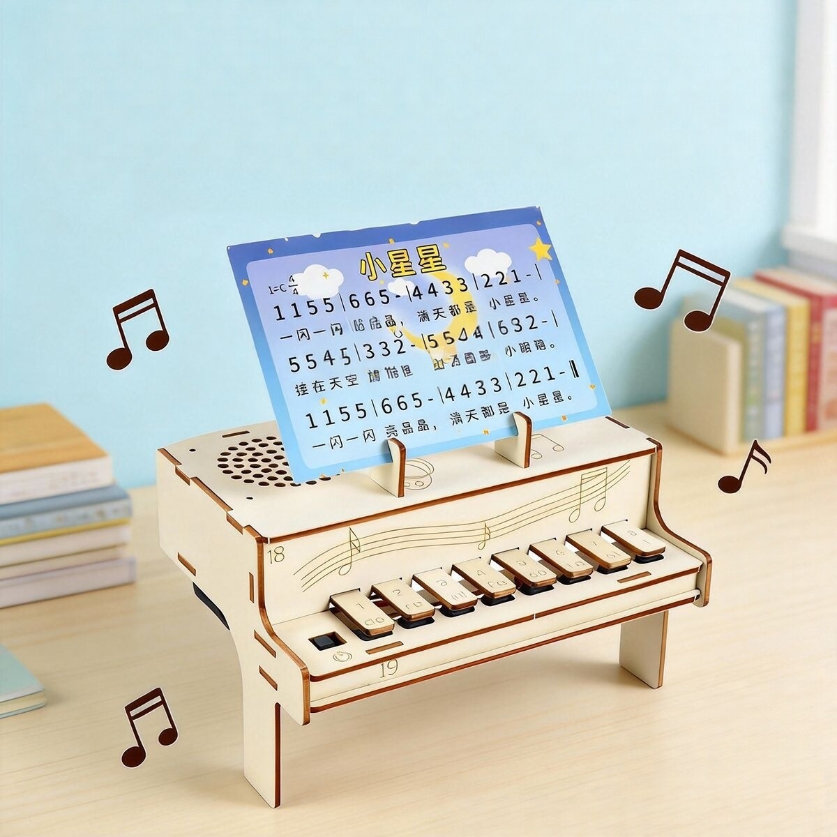 DIY Wooden Electronic Piano Mo - Diy Electronics Music 리뷰 및 가격
